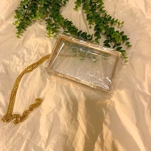 Acrylic Transparent Shoulder Bag Purse